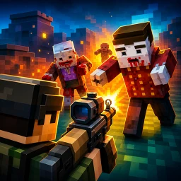 Blocky Zombie Gun Warfare 아이콘